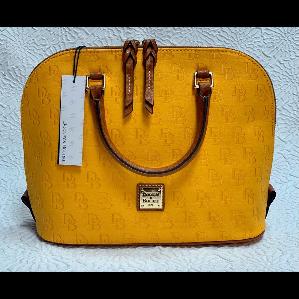 COPY - 💛DOONEY & BOURKE YELLOW ZIP ZIP SATCHEL💛